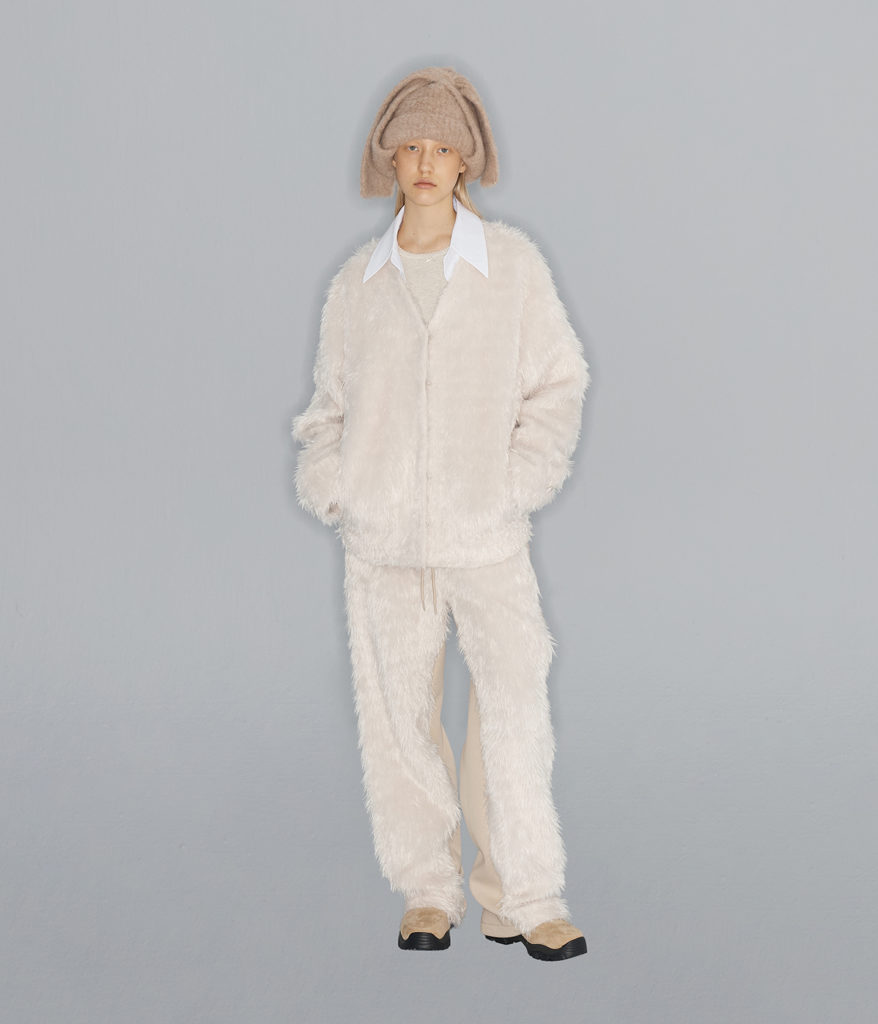 OPEN YY PET CLUB COWICHAN JACKET ホワイト OPEN YY